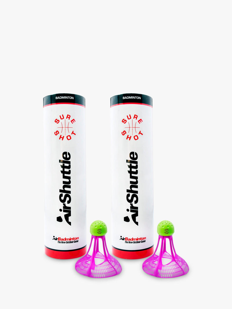 Sure Shot badminton set with rackets, shuttles and net, UK version