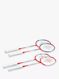 Sure Shot badminton set with net rackets and shuttlecocks (British brand)