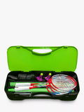 Sure Shot badminton set with net rackets and shuttlecocks (British brand)