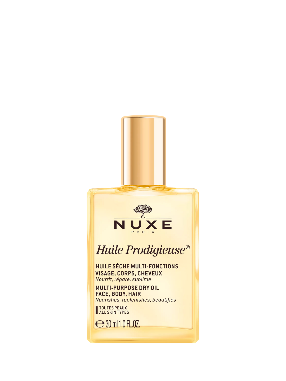 NUXE Huile Prodigieuse multi-purpose dry oil 30ml, imported from the UK