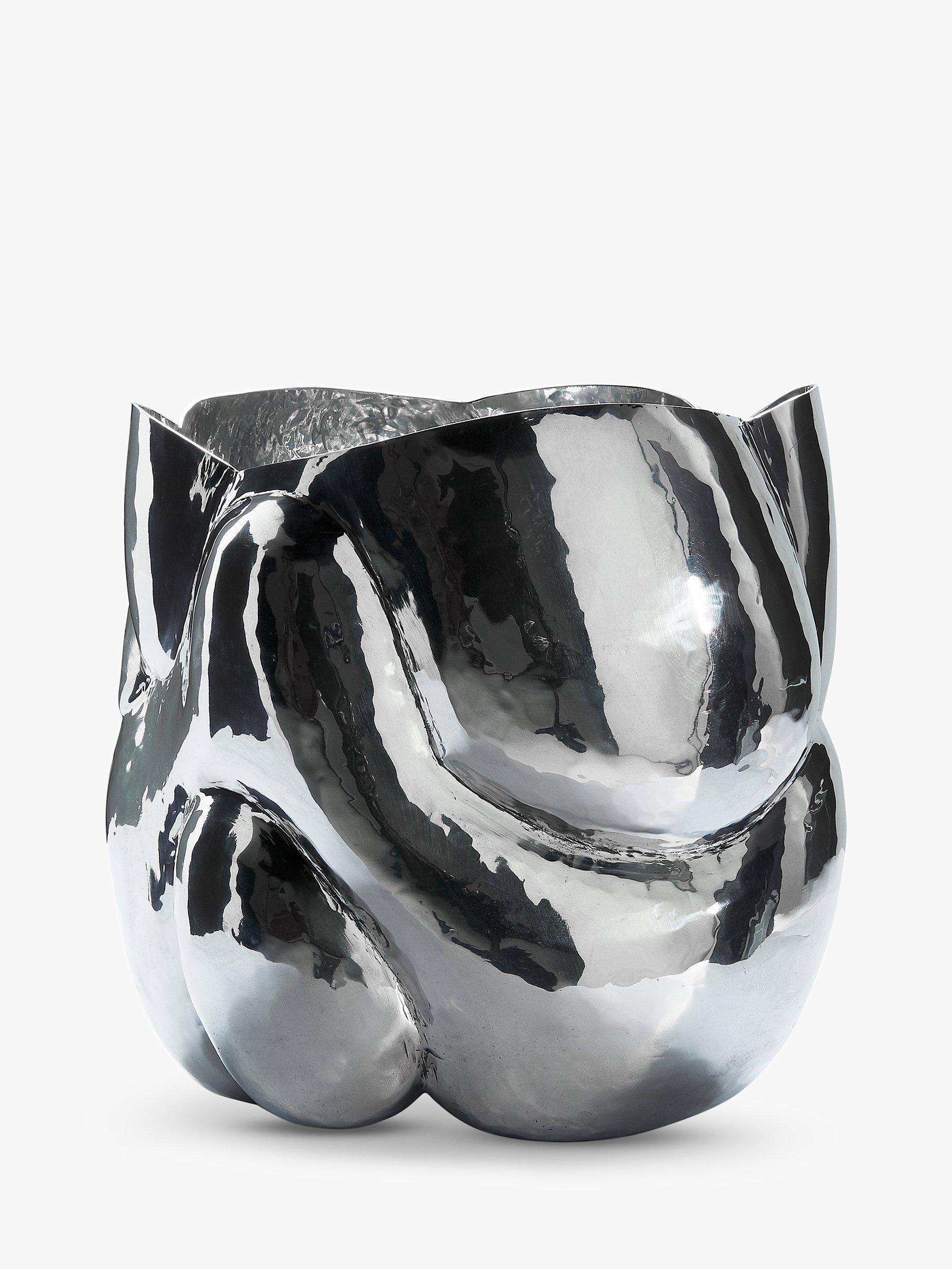 Tom Dixon Cloud Vase silver H21cm (British brand)