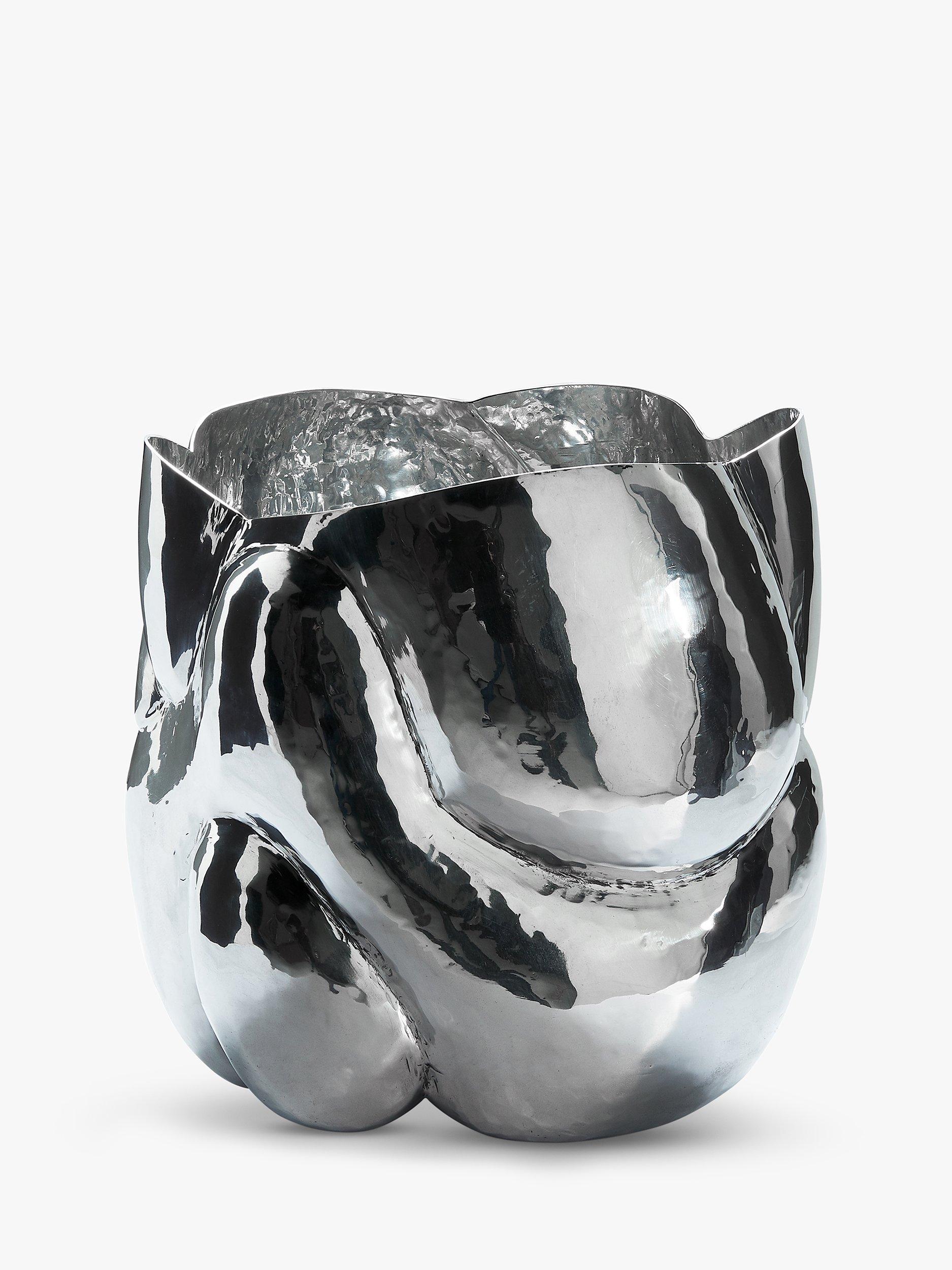 Tom Dixon Cloud Vase silver H21cm (British brand)