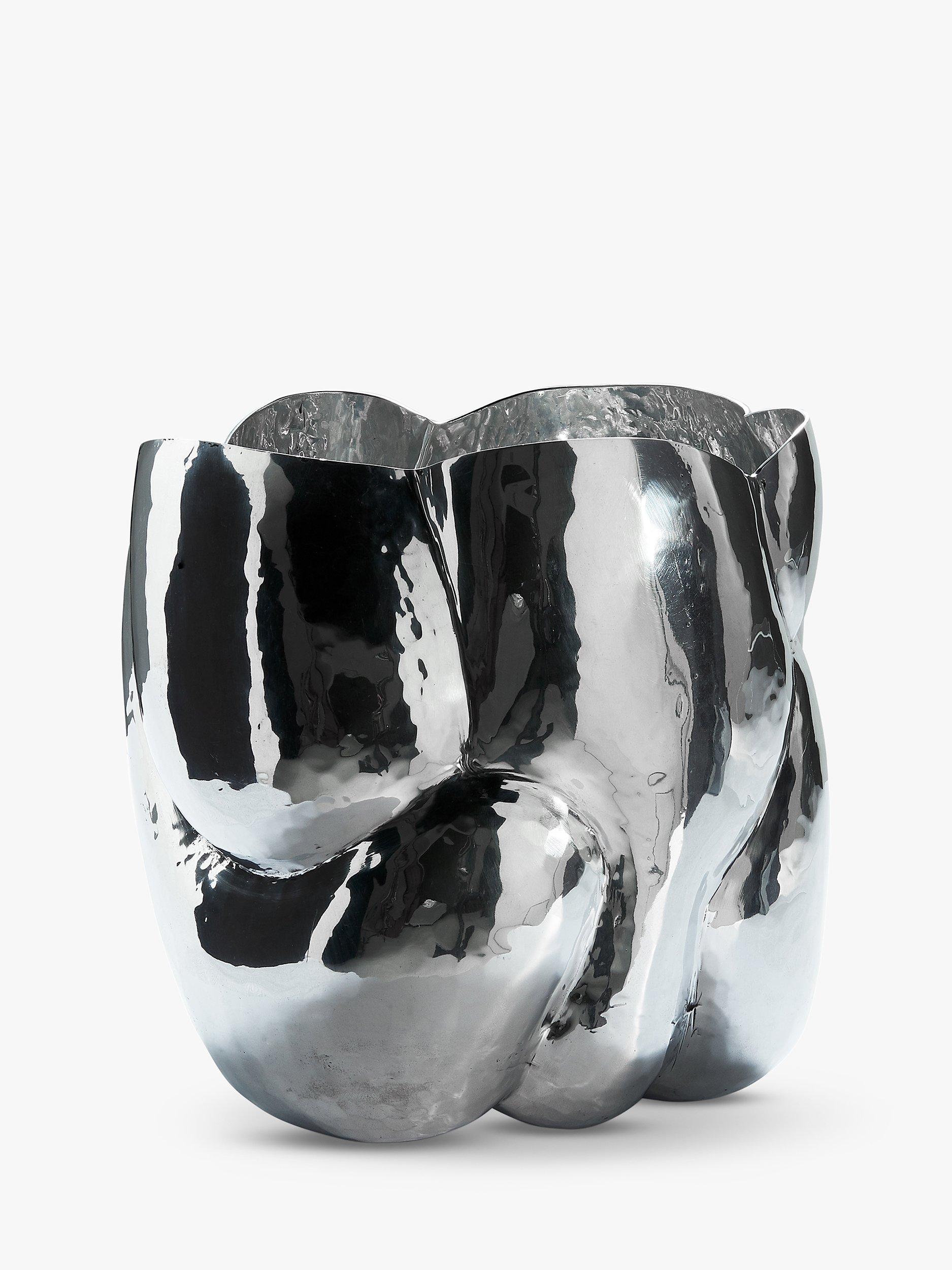 Tom Dixon Cloud Vase silver H21cm (British brand)