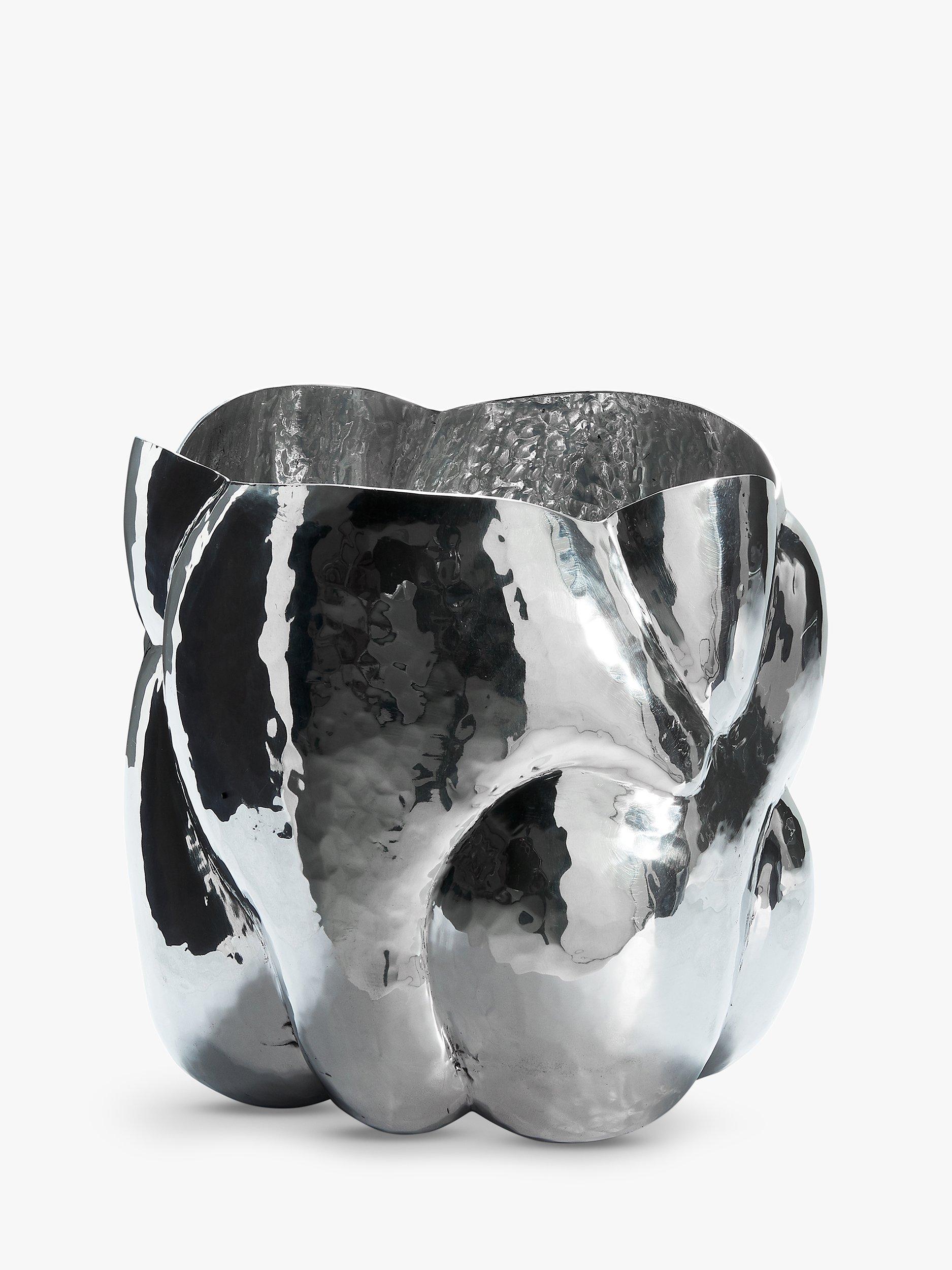 Tom Dixon Cloud Vase silver H21cm (British brand)