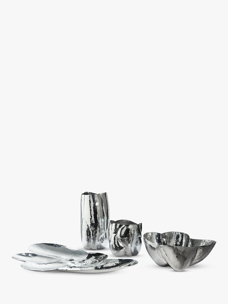 Tom Dixon Cloud Vase silver H21cm (British brand)