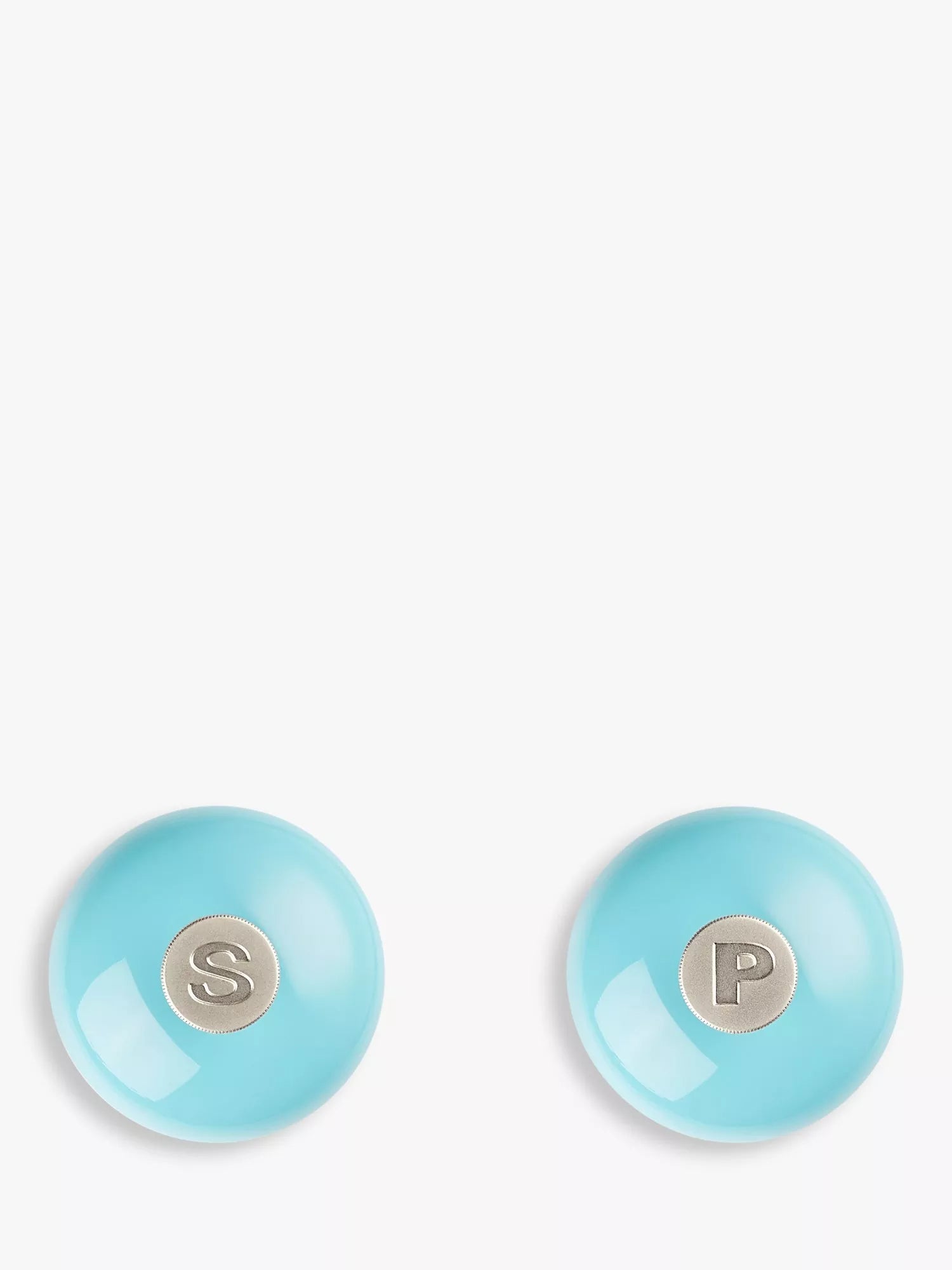 Le Creuset salt and pepper mills classic set of 2 teal (British brand)