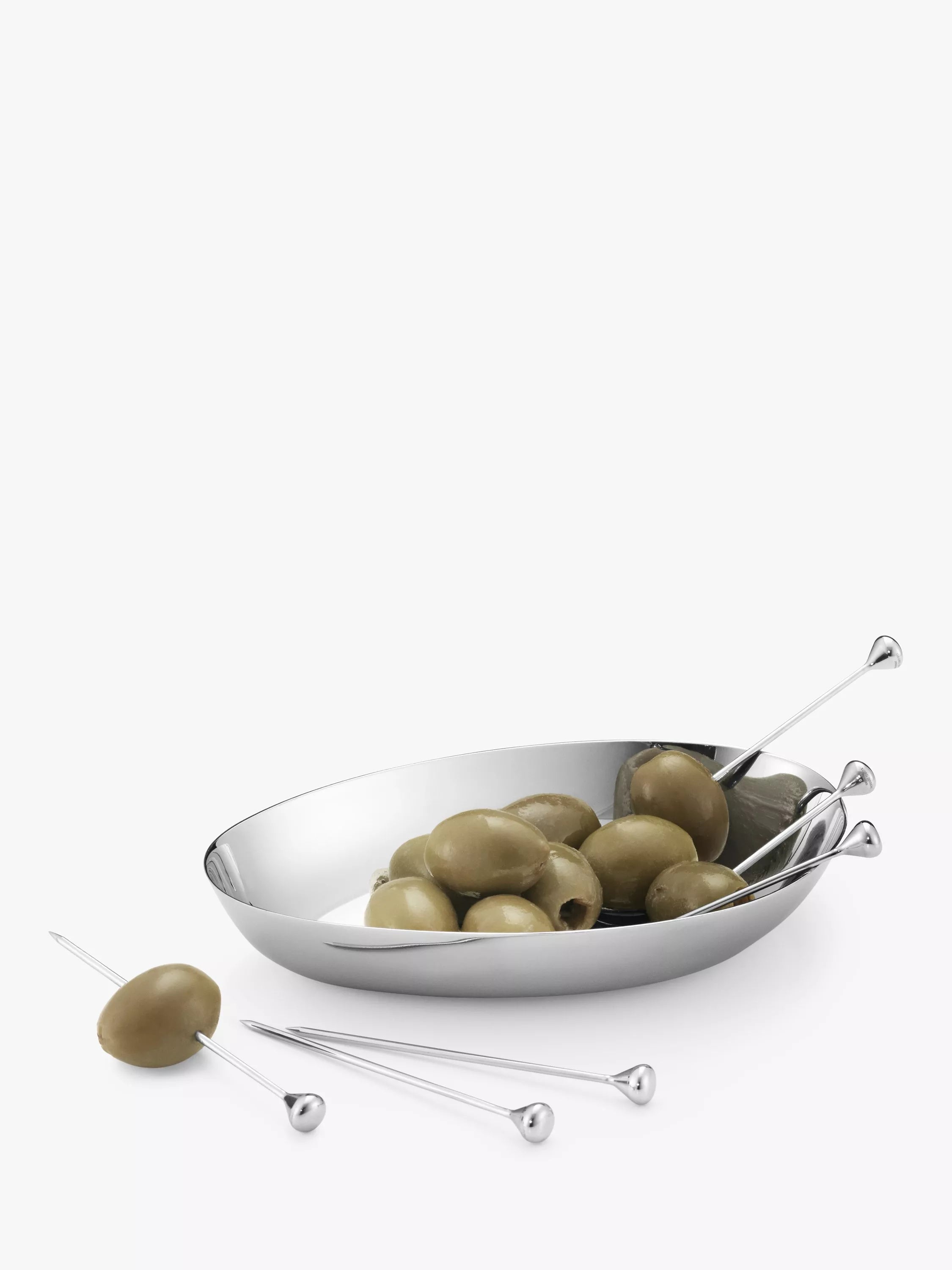 Georg Jensen Sky stainless steel canapé sticks set of six, UK version
