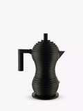 Alessi espresso coffee maker available in multiple cup sizes - British product