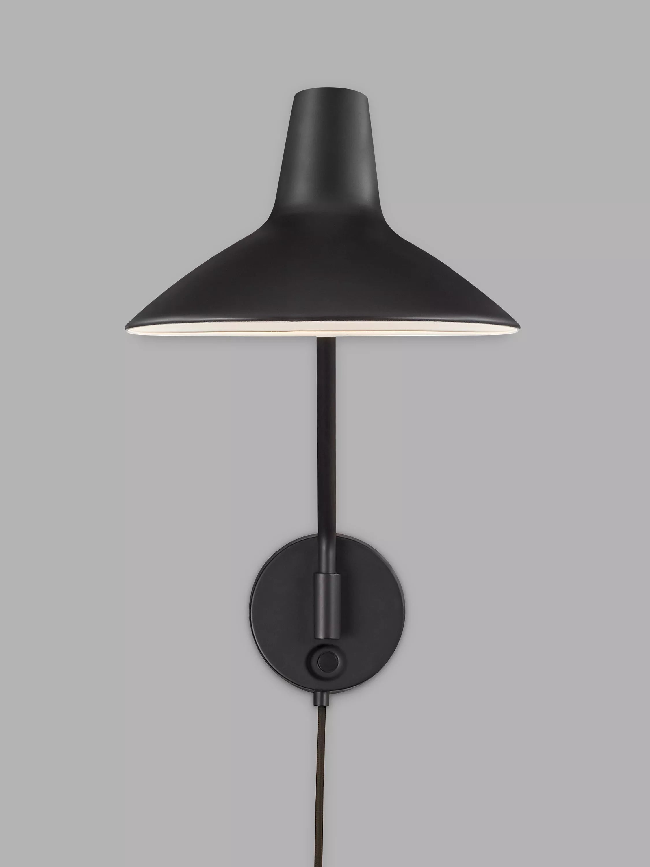 Nordlux Darci touch wall light black adjustable - British product