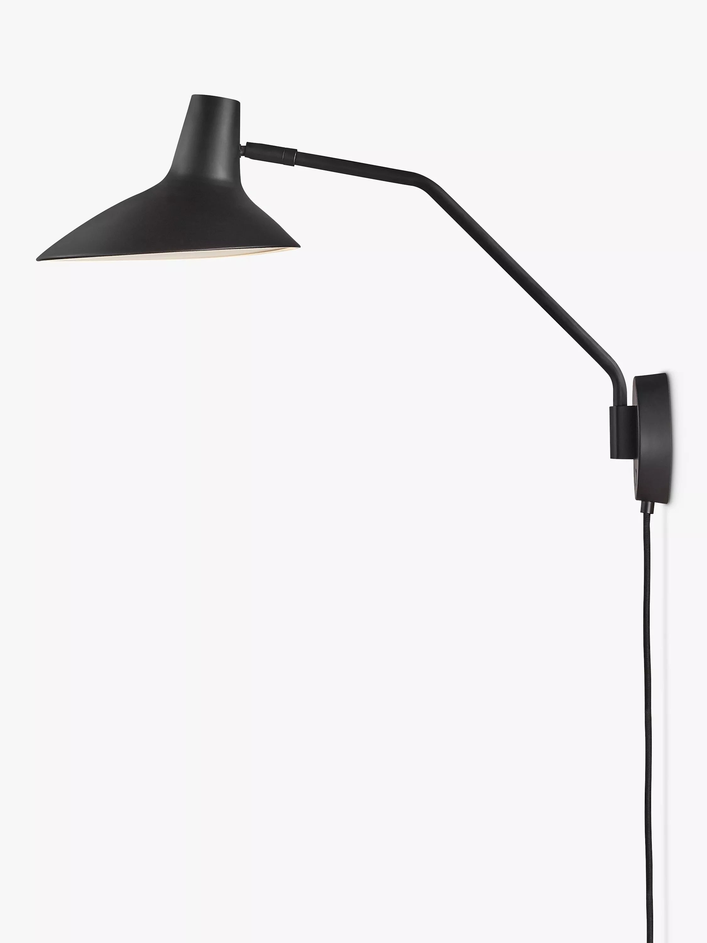 Nordlux Darci touch wall light black adjustable - British product