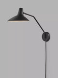Nordlux Darci touch wall light black adjustable - British product