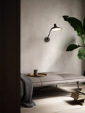 Nordlux Darci touch wall light black adjustable - British product