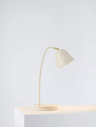 John Lewis Nordlux Fleur Desk Lamp, Beige- Buy online at McGrocer