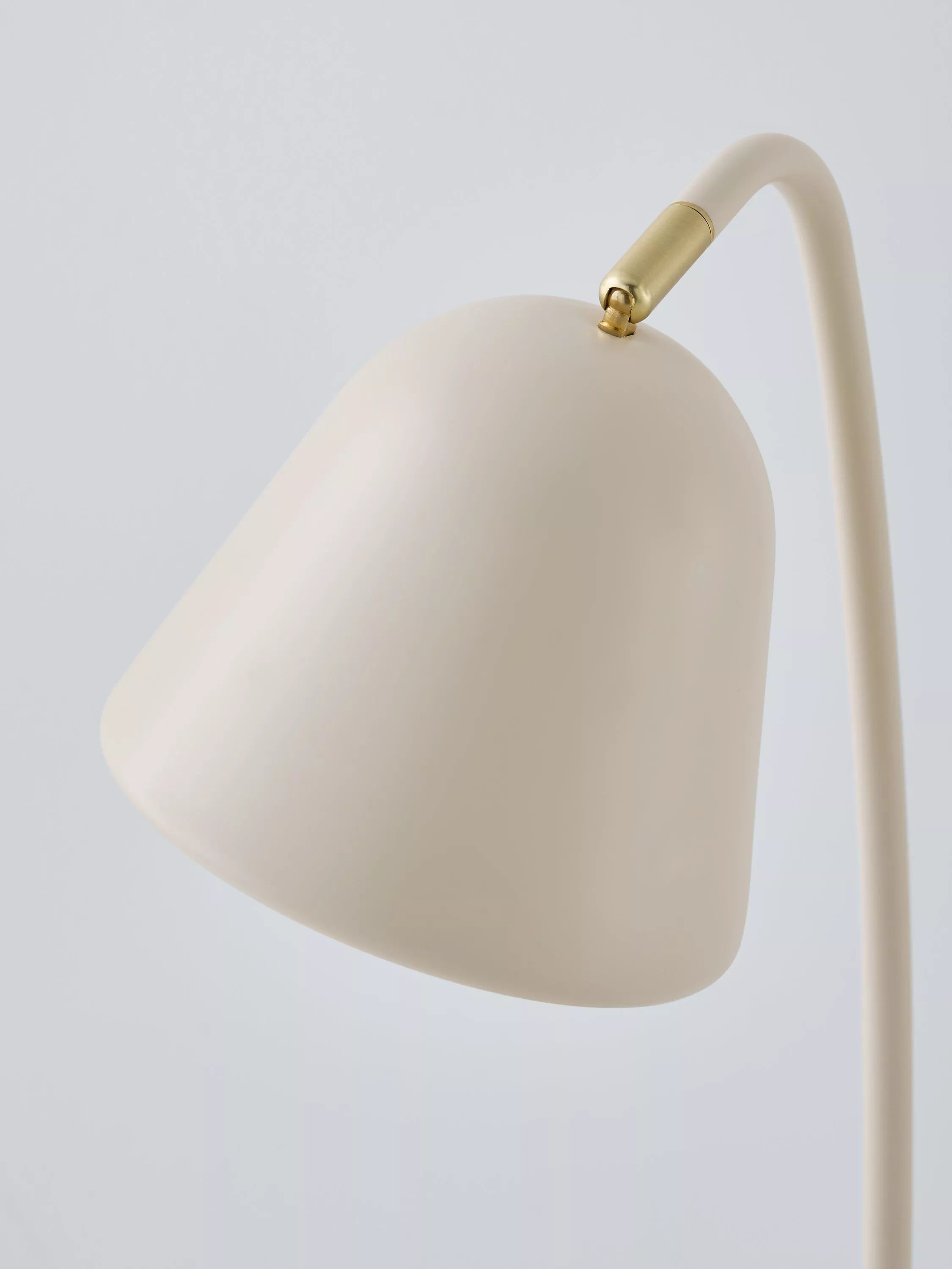 Nordlux Fleur desk lamp beige brass details - British product
