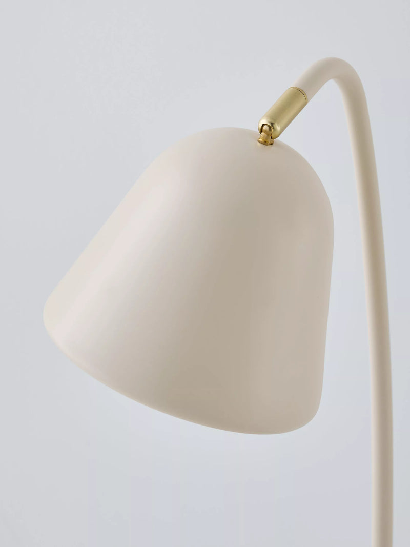 Nordlux Fleur desk lamp beige brass details - British product