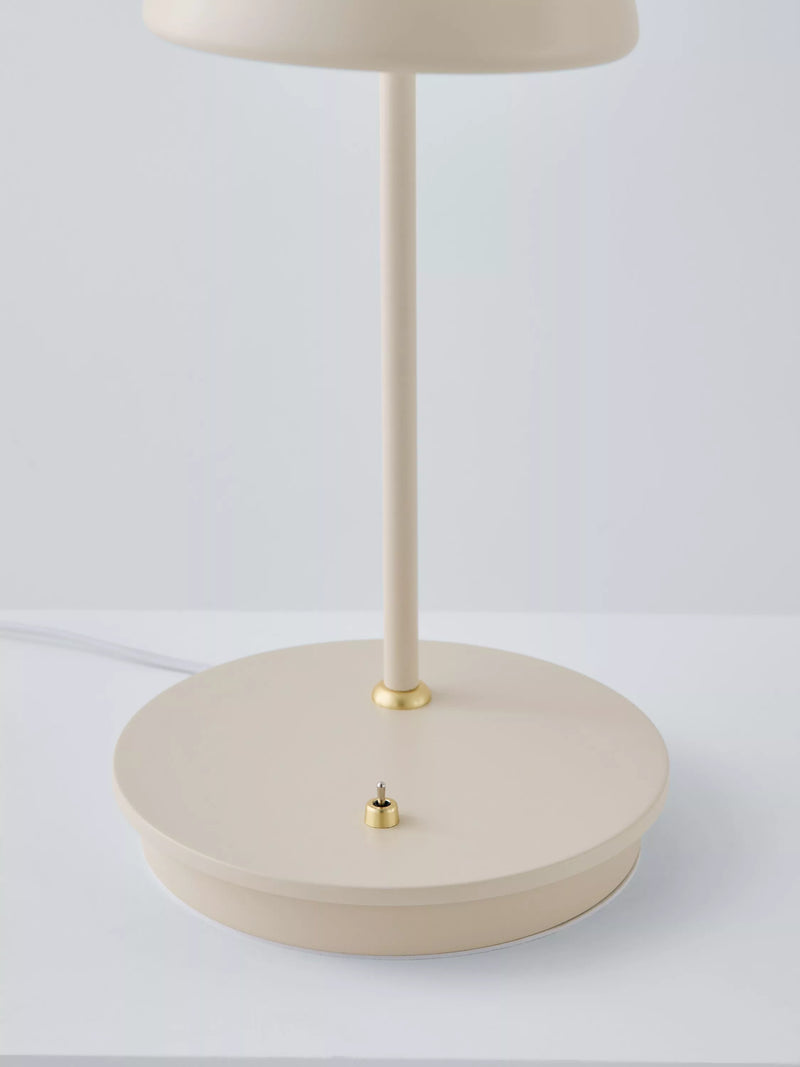 Nordlux Fleur desk lamp beige brass details - British product