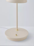 Nordlux Fleur desk lamp beige brass details - British product