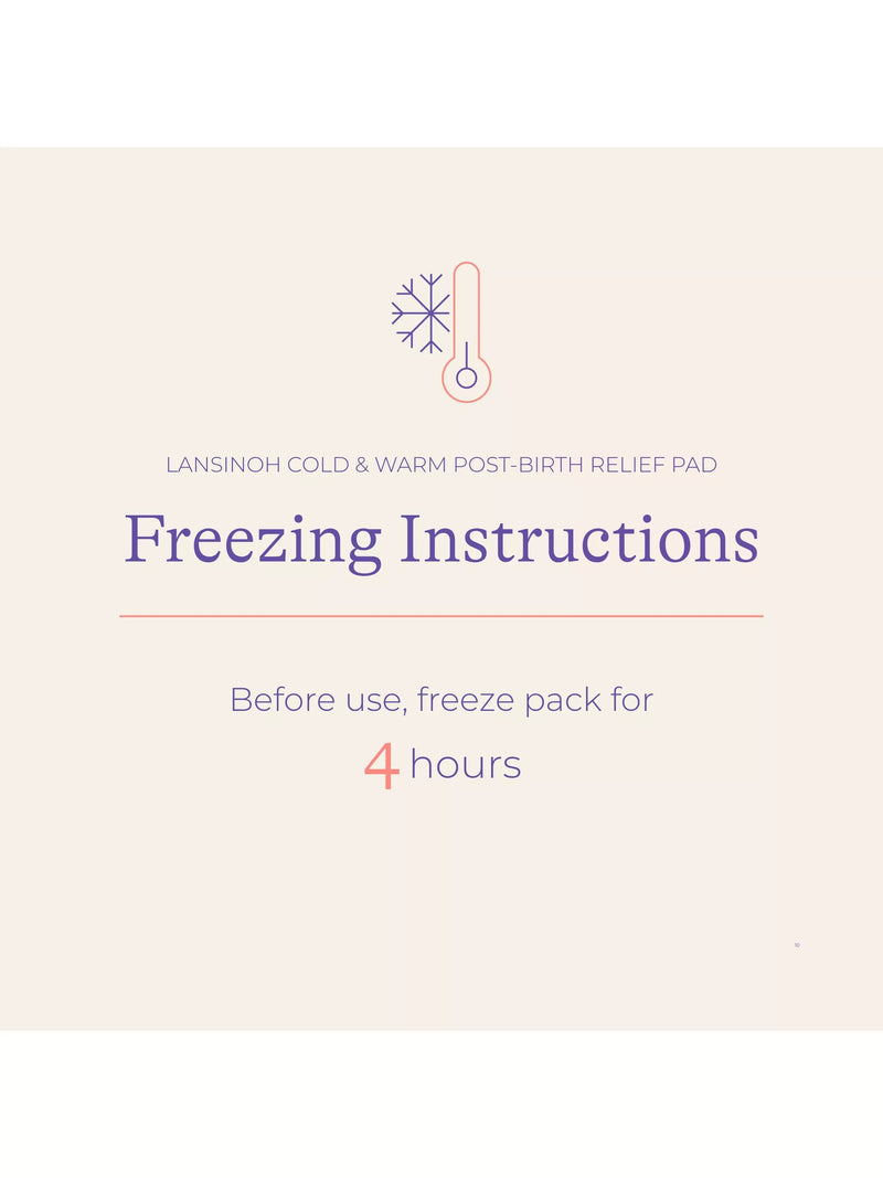 Lansinoh Cold & Warm Post Birth Relief Pad, UK version