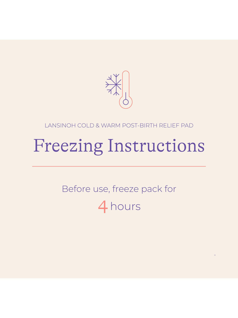 Lansinoh Cold & Warm Post Birth Relief Pad, UK version