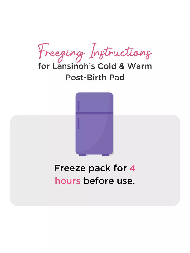 Lansinoh Cold & Warm Post Birth Relief Pad, UK version