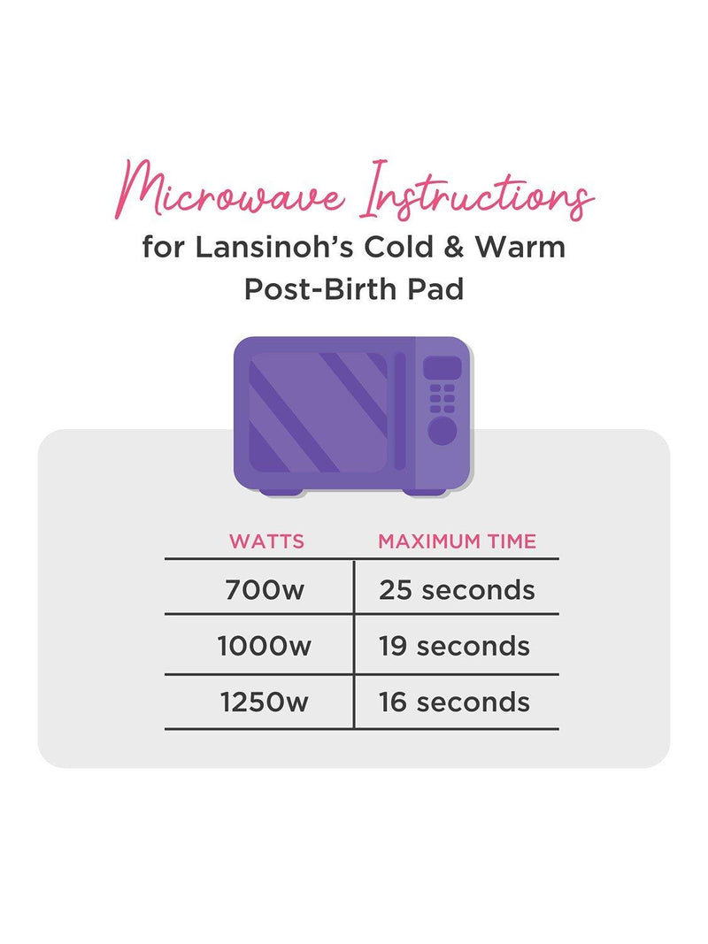 Lansinoh Cold & Warm Post Birth Relief Pad, UK version