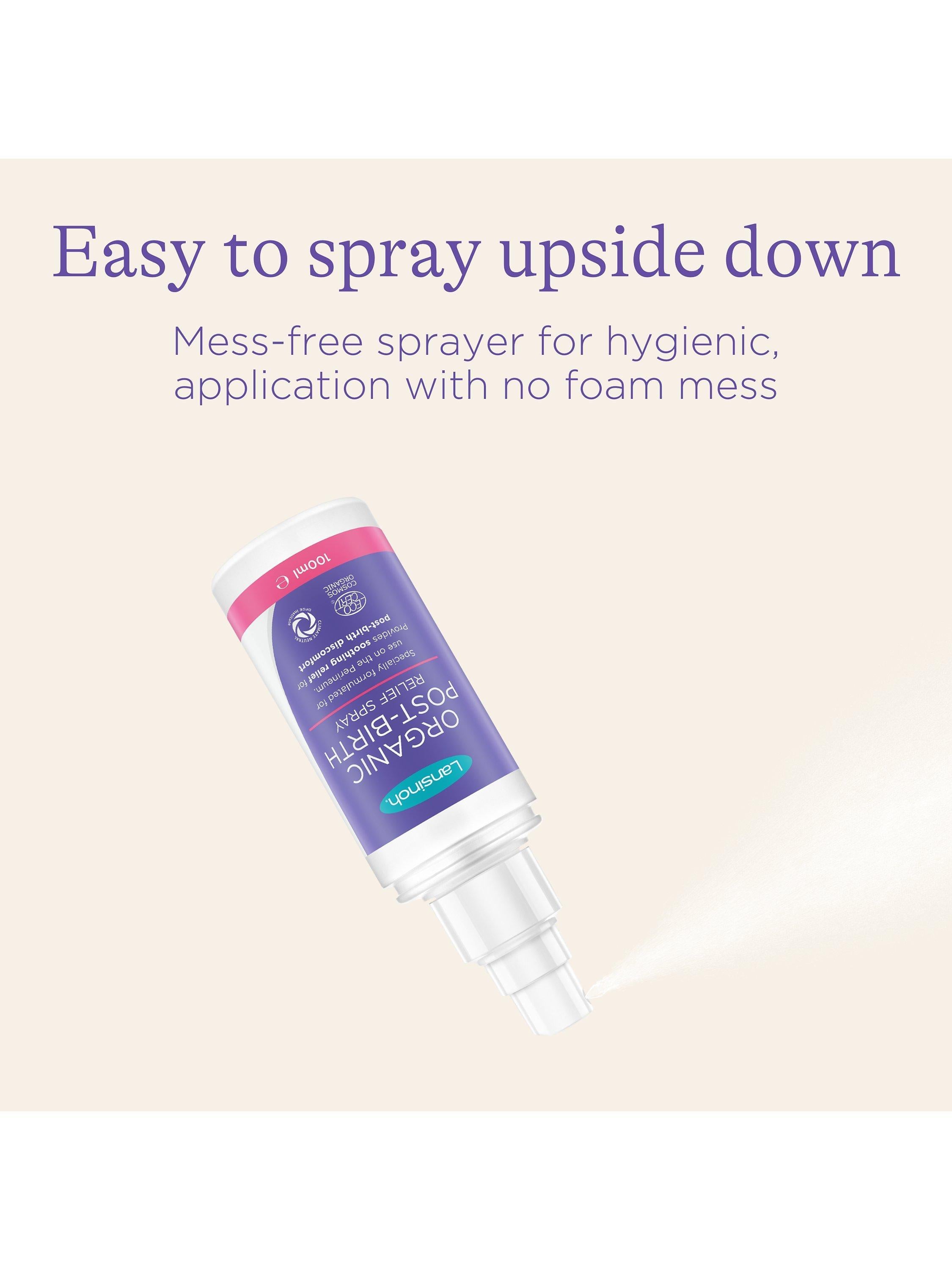 Lansinoh Organic Post Birth Relief Spray 100ml, UK version