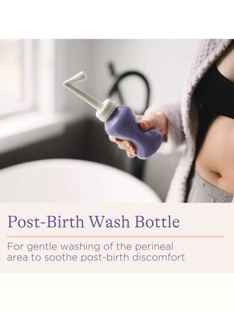 Lansinoh Post Birth Wash Bottle for perineal cleansing, UK version