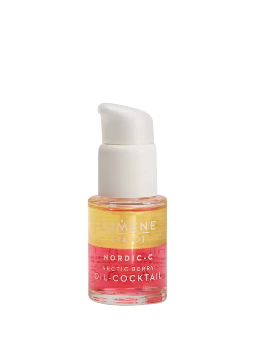 Lumene Arctic Berry Oil-Cocktail face oil 15ml, imported from the UK