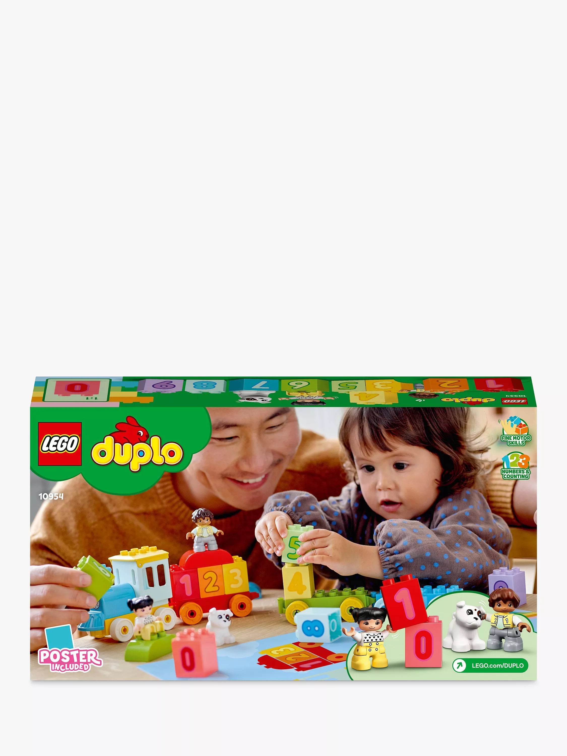 LEGO DUPLO Number Train Learn To Count, UK version