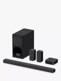 Sony HT-S40R soundbar system with wireless rear speakers and subwoofer (British brand)