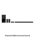 Sony HT-S40R soundbar system with wireless rear speakers and subwoofer (British brand)