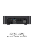Sony HT-S40R soundbar system with wireless rear speakers and subwoofer (British brand)