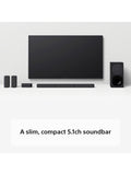 Sony HT-S40R soundbar system with wireless rear speakers and subwoofer (British brand)