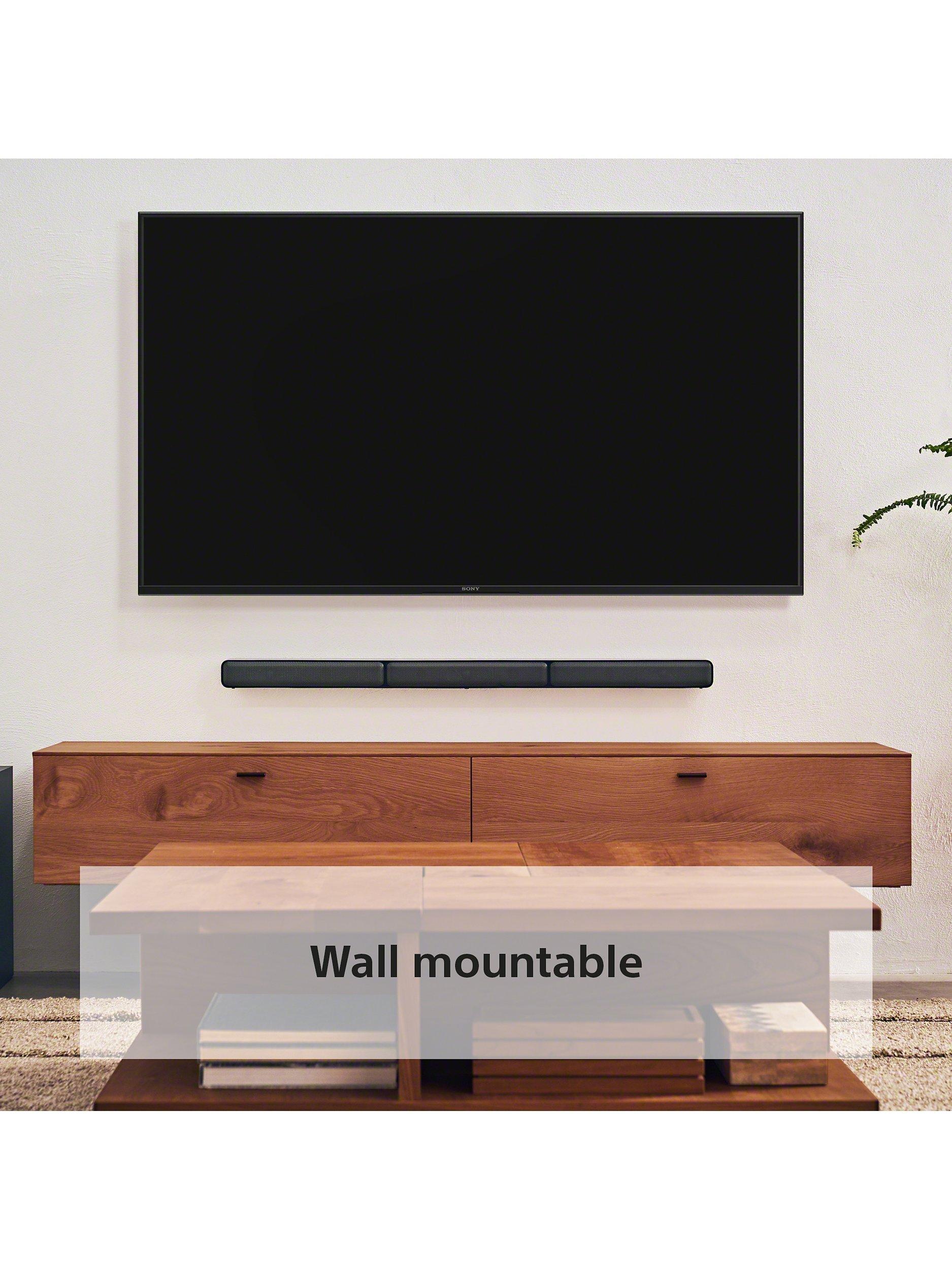 Sony HT-S40R soundbar system with wireless rear speakers and subwoofer (British brand)