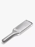 OXO etched stainless steel fine grater non-slip handle, UK version