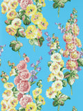 Sanderson Hollyhocks Wallpaper