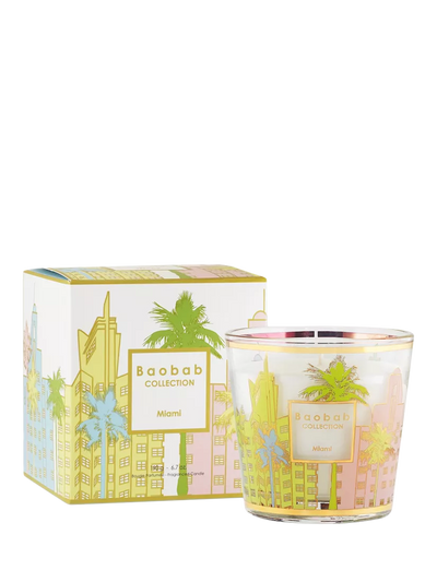 John Lewis Baobab Collection My First Baobab Miami Scented Candle, 190g- Buy online at McGrocer