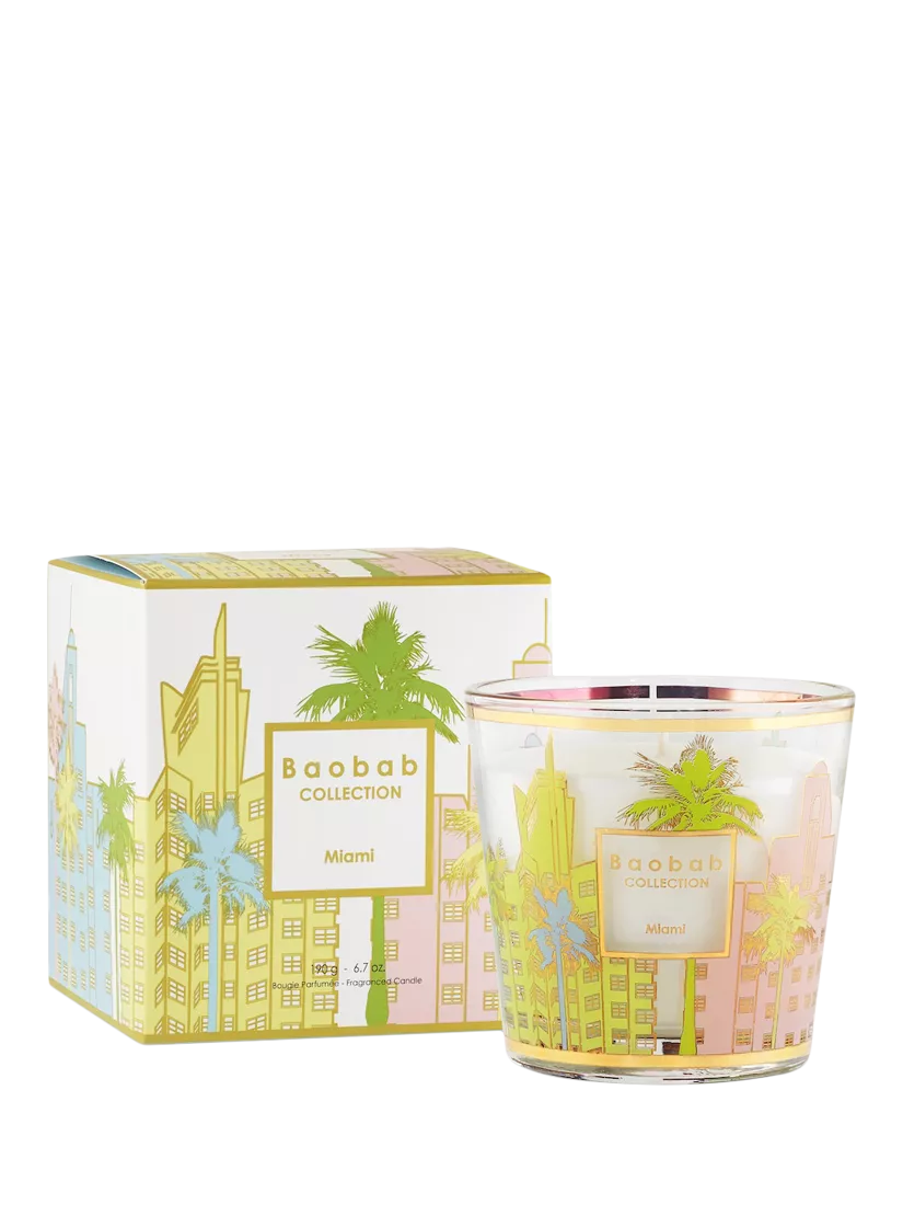 Baobab Collection Miami scented candle 190g - British product