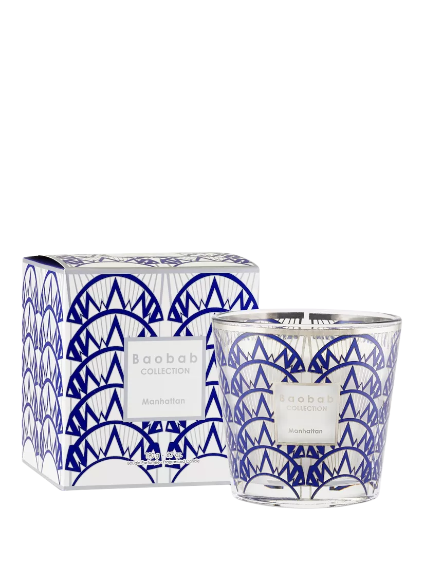 Baobab Collection Manhattan scented candle 190g - British product