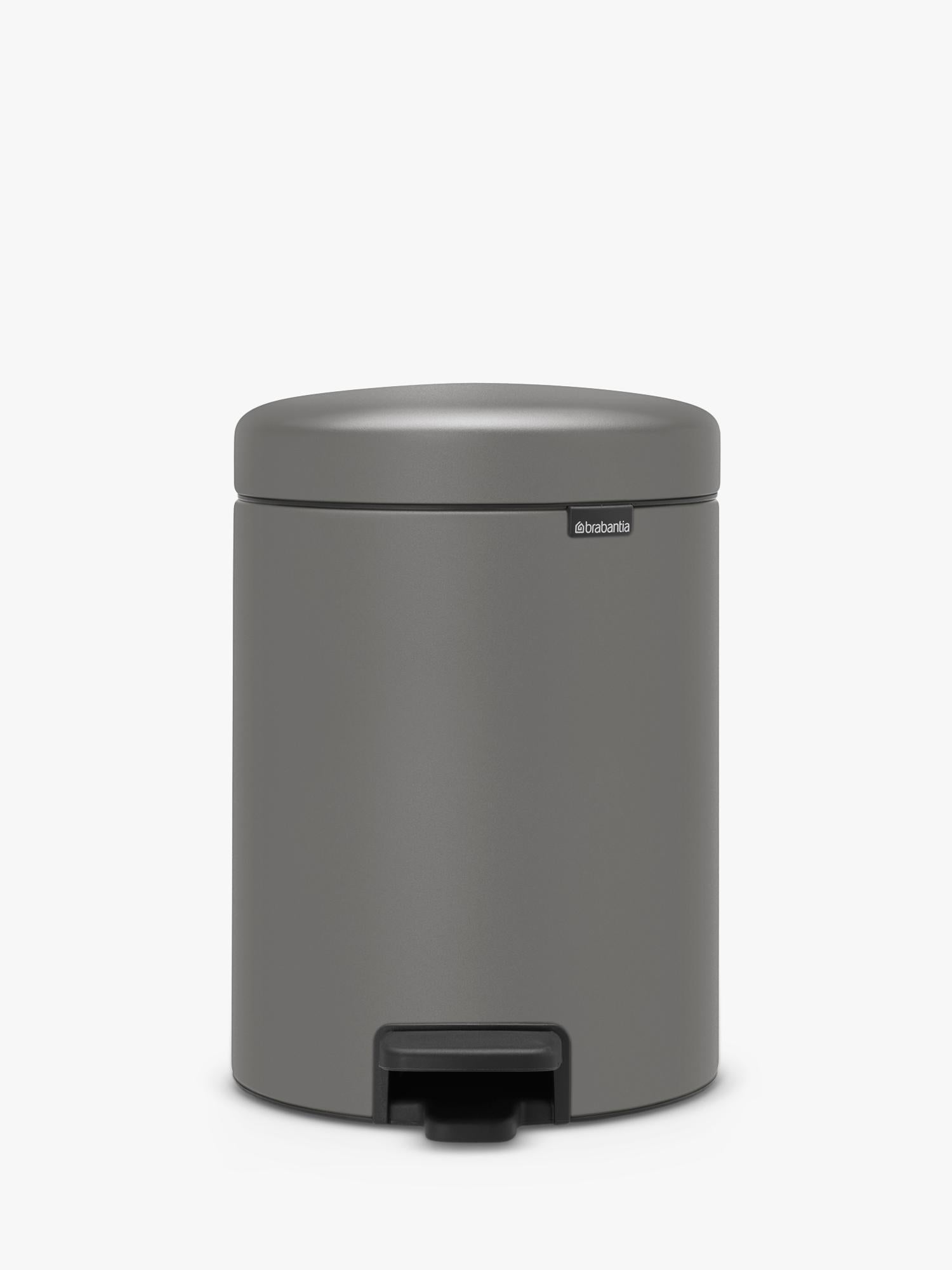 Brabantia newIcon Pedal Bin 5L, imported from the UK