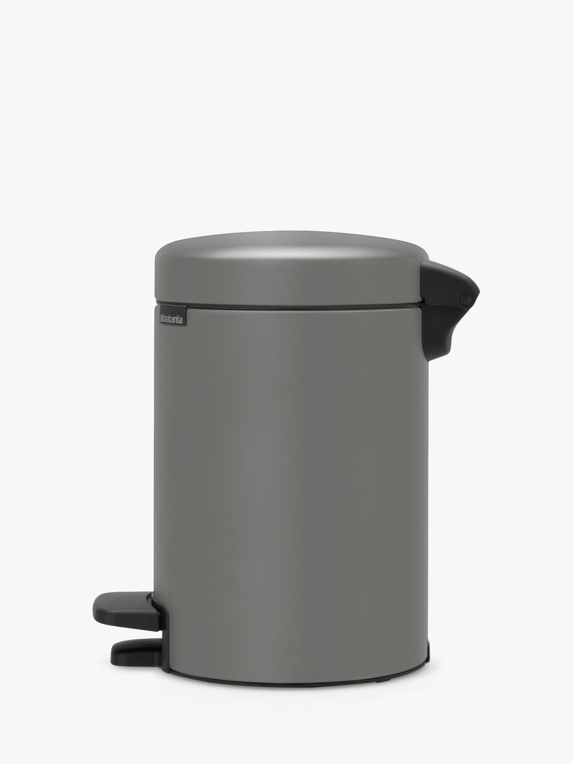 Brabantia pedal bin with removable inner bucket, 3 litre - British product