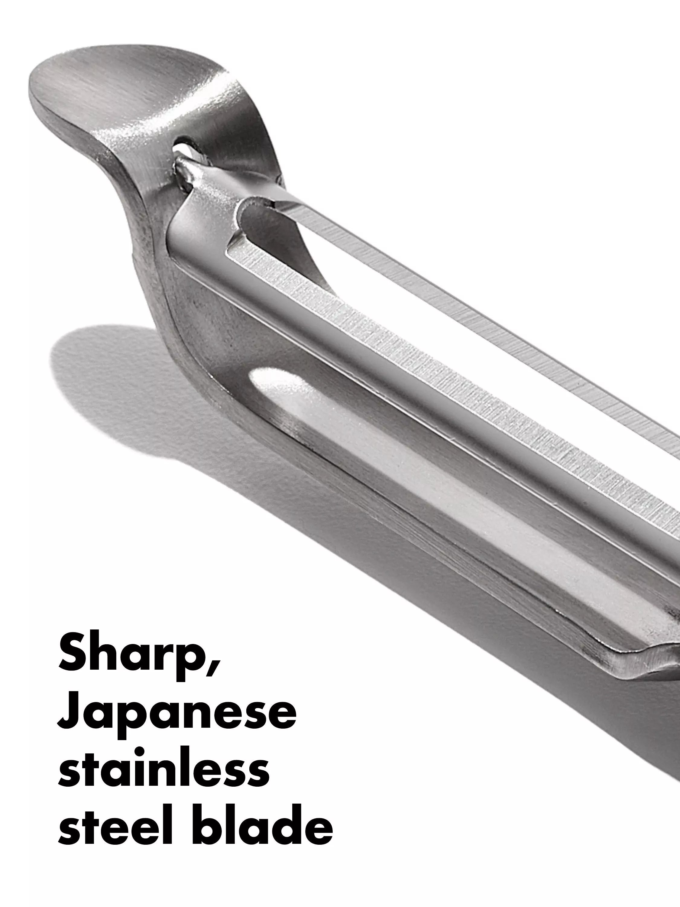 OXO Stainless Steel Swivel Peeler, imported from the UK
