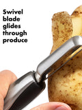 OXO Stainless Steel Swivel Peeler, imported from the UK