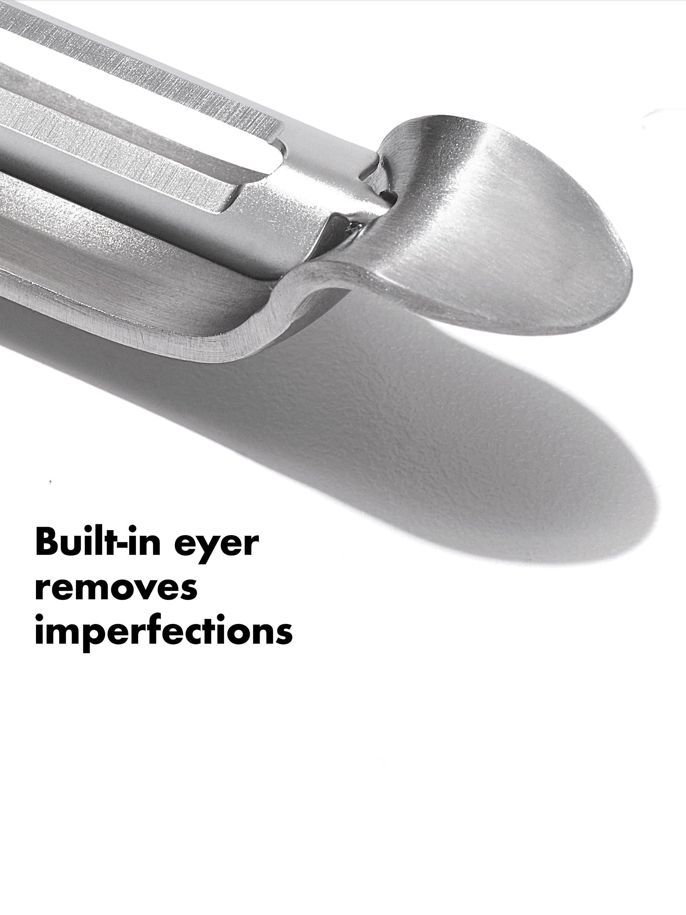OXO Stainless Steel Swivel Peeler, imported from the UK