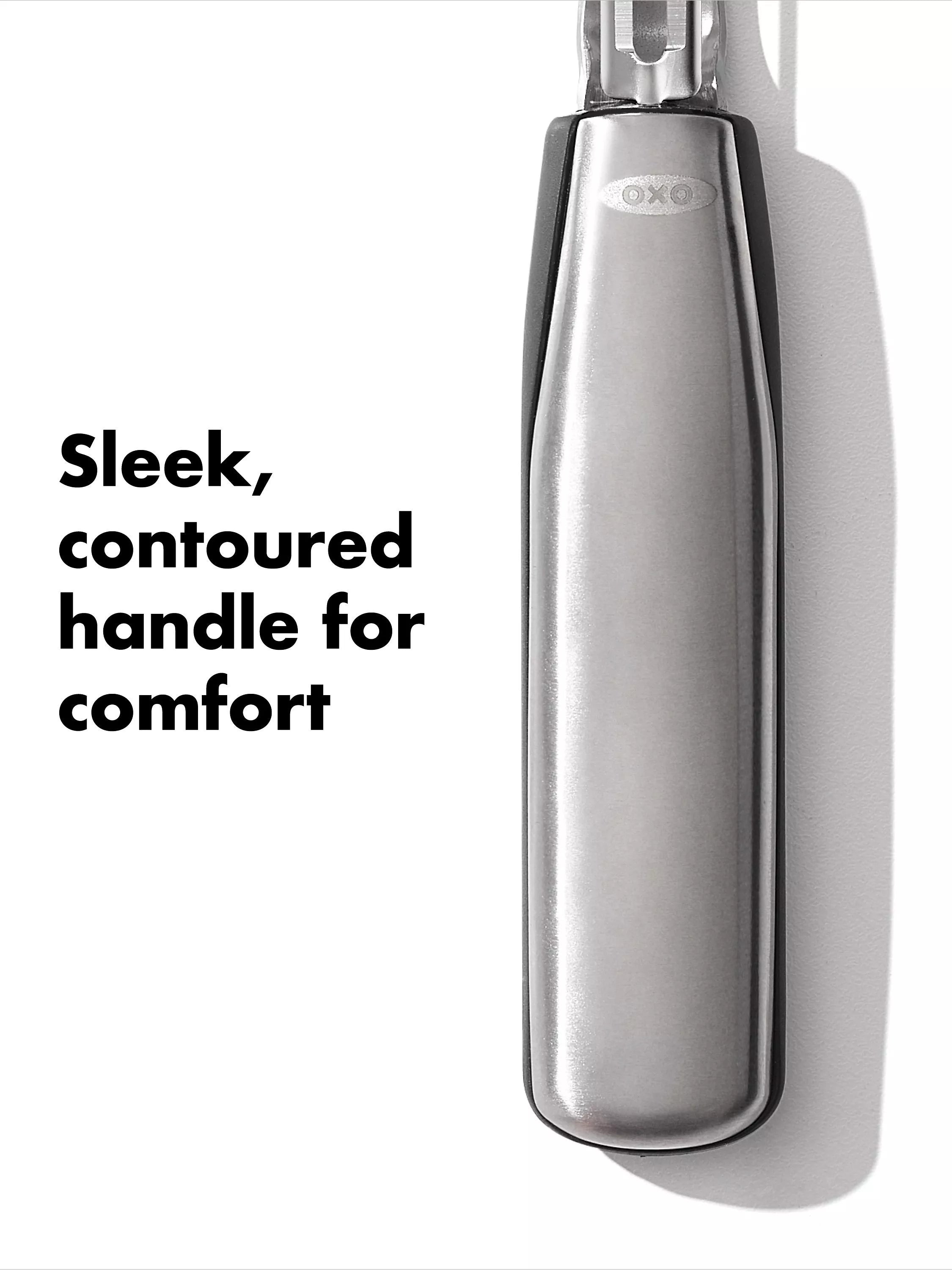 OXO Stainless Steel Swivel Peeler, imported from the UK