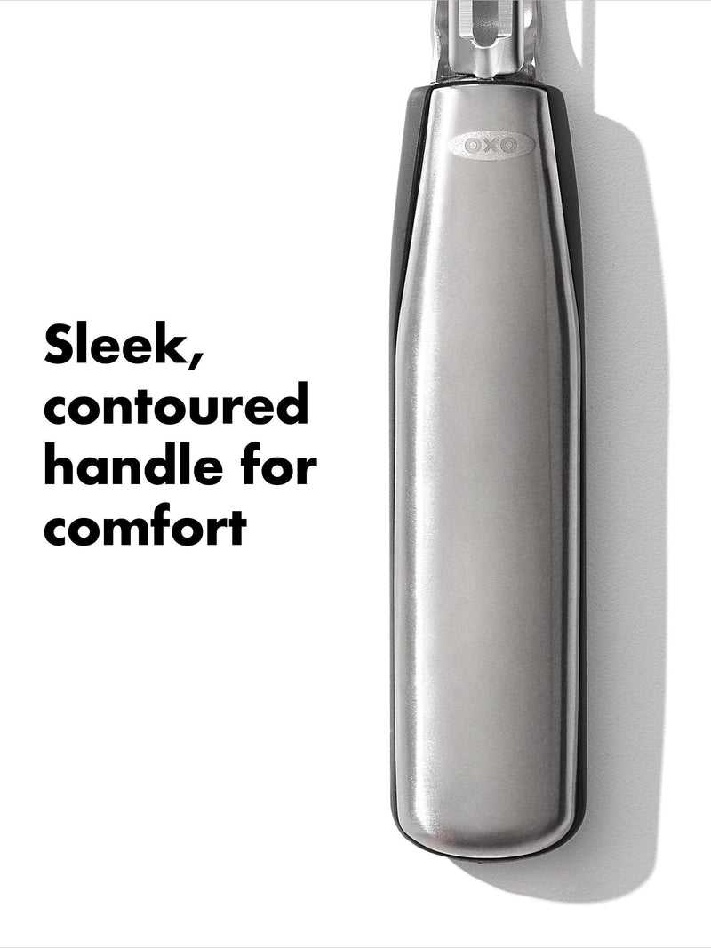 OXO Stainless Steel Swivel Peeler, imported from the UK