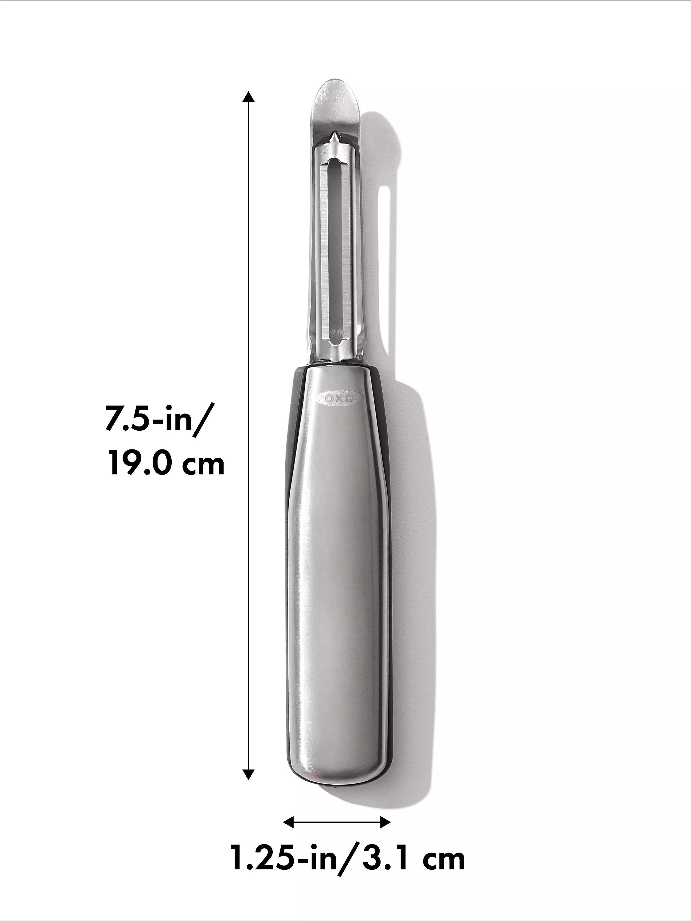 OXO Stainless Steel Swivel Peeler, imported from the UK