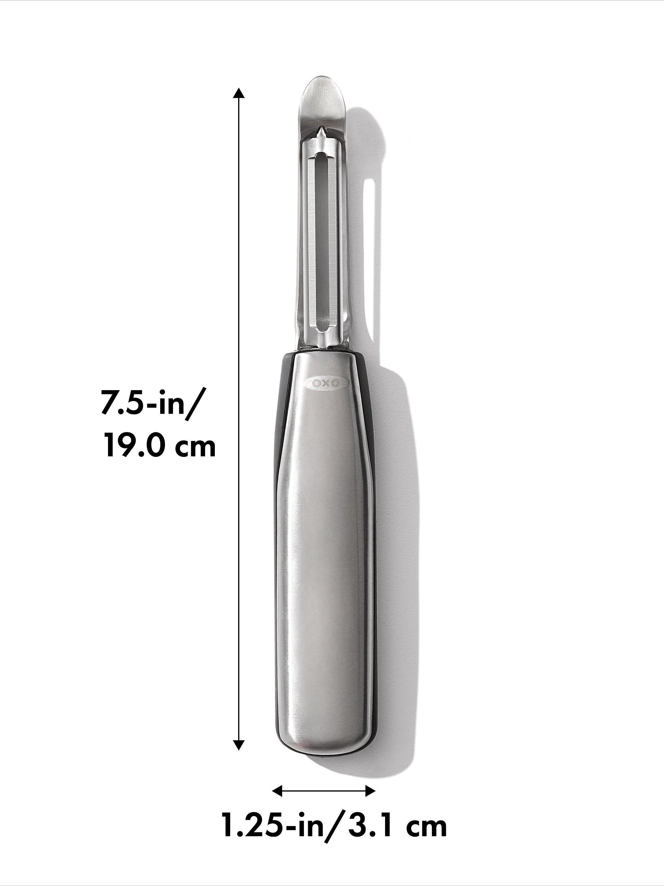 OXO Stainless Steel Swivel Peeler, imported from the UK