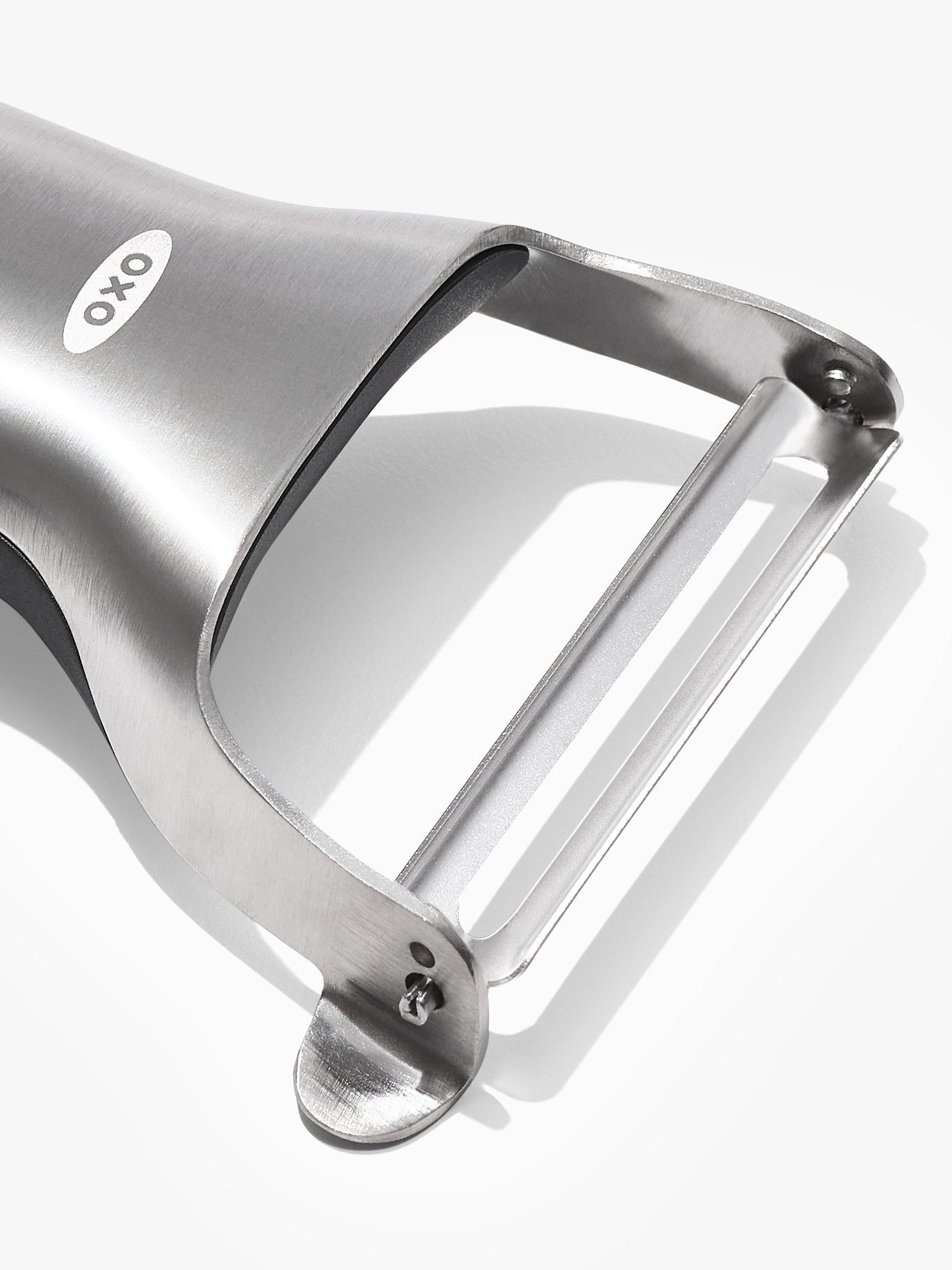 OXO stainless steel Y-shaped peeler, imported from the UK