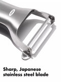 OXO stainless steel Y-shaped peeler, imported from the UK